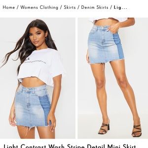 Pretty little thing mini skirt